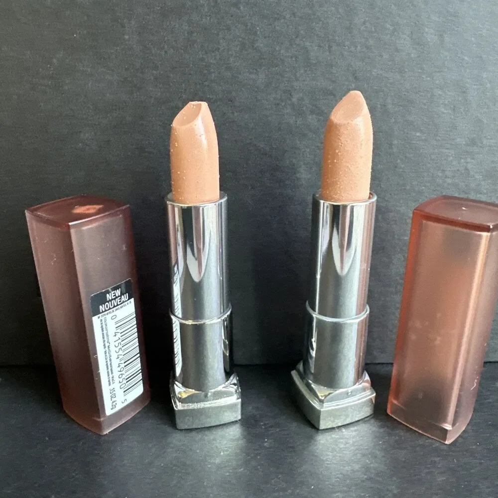 Maybelline Color Sensational Matte Lipstick 530 HOT SAND lot of 2